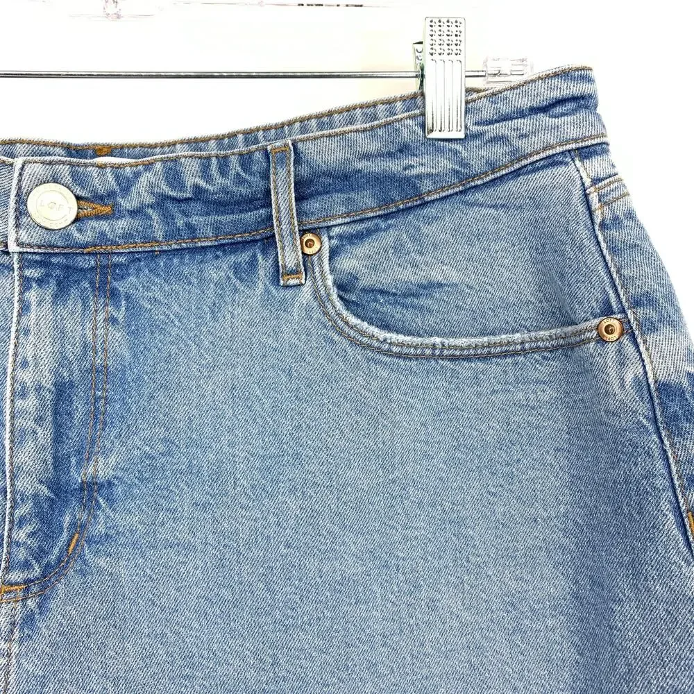 Loft Denim Cutoff Jean Shorts Womens Size 32 Light Wash